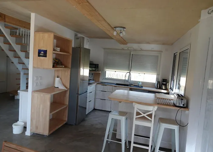 2 Maisons Bois , Les Conches בית נופש לונגוויל-סור-מר