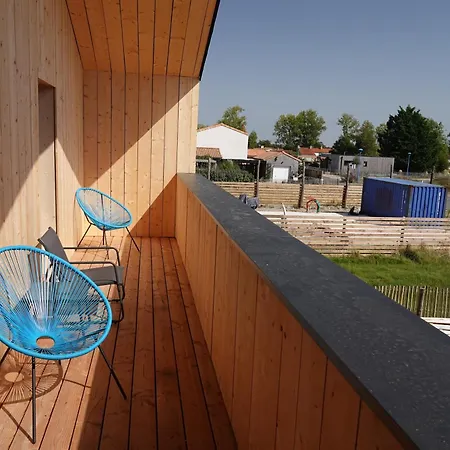 2 Maisons Bois , Les Conches Ferienhaus Longeville-sur-Mer