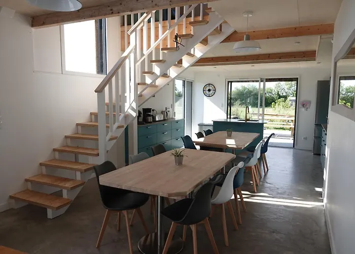 Hébergement de vacances 2 Maisons Bois , Les Conches Longeville-sur-Mer